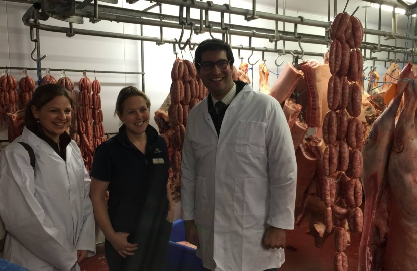 Ranil Jayawardena visits Newlyns Farm