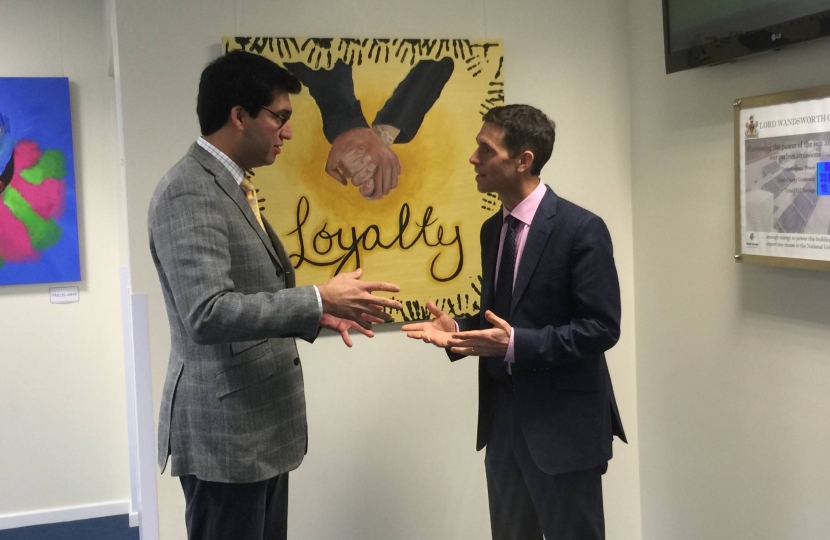 Ranil Jayawardena visits Lord Wandsworth College 