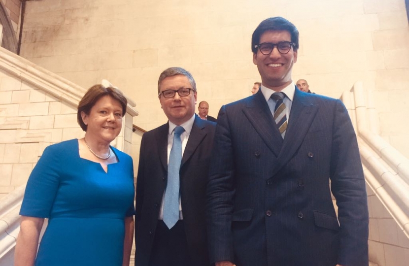 Maria Miller MP, Robert Buckland QC MP and Ranil Jayawardena MP