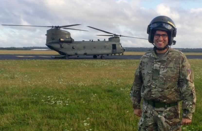 Ranil Jayawardena MP and Chinook