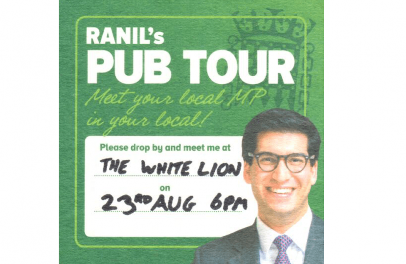 Tell Ranil in the Pub