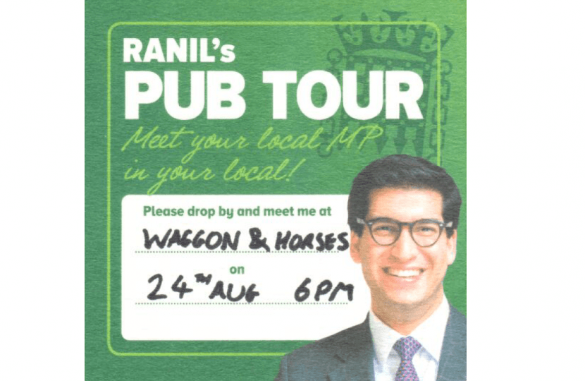 Tell Ranil in the Pub