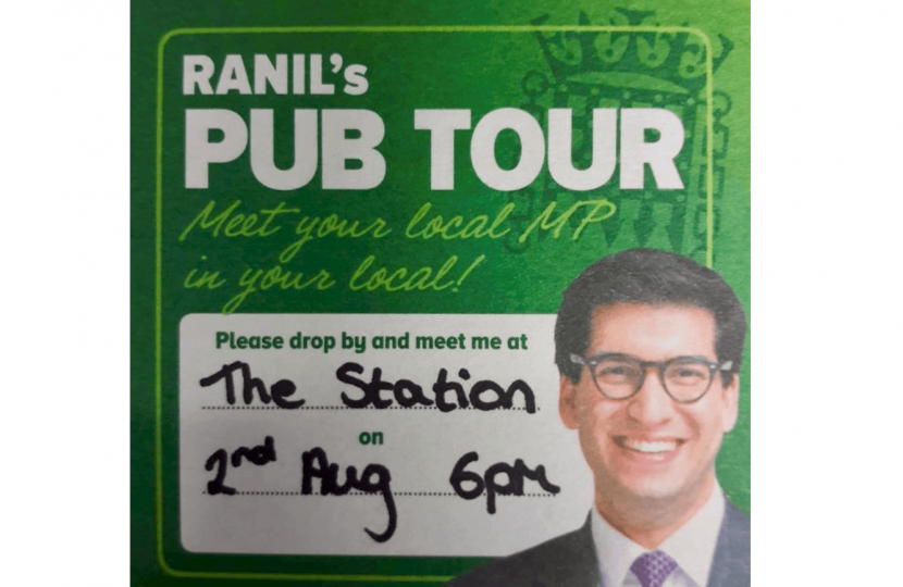 Tell Ranil in the Pub