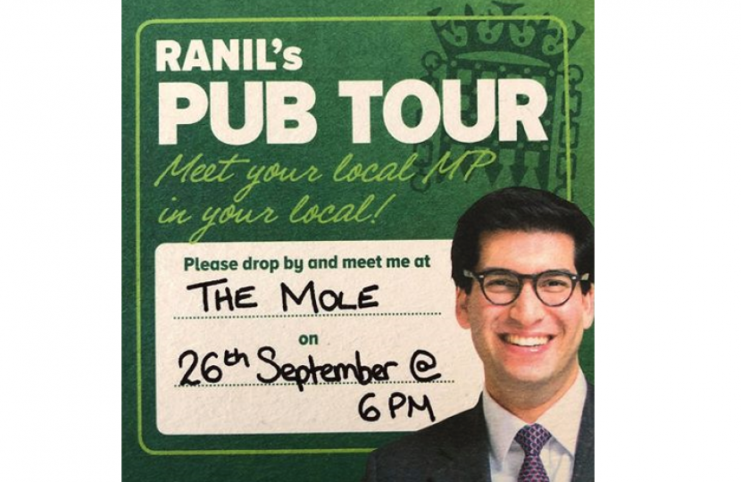 Tell Ranil in the Pub