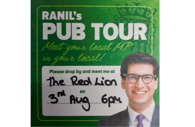 Tell Ranil in the Pub