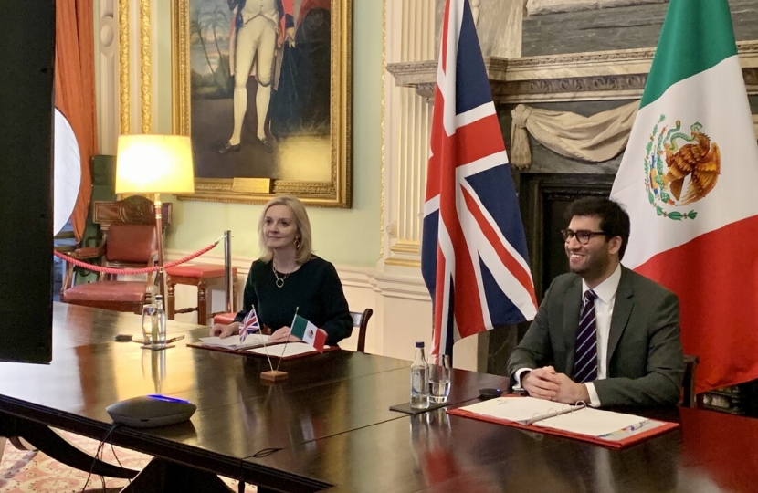 Ranil Jayawardena with Liz Truss