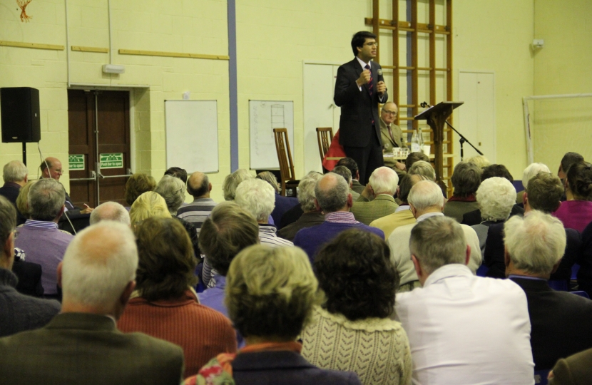 Ranil Jayawardena at the Open Primary on 17 November 2013