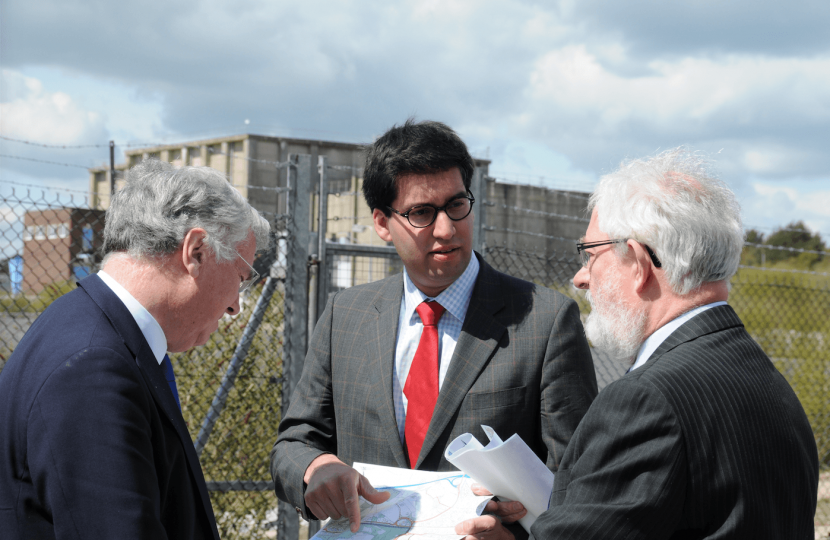 Ranil with Stephen Parker and Michael Fallon