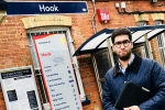 Ranil Jayawardena MP at Hook station