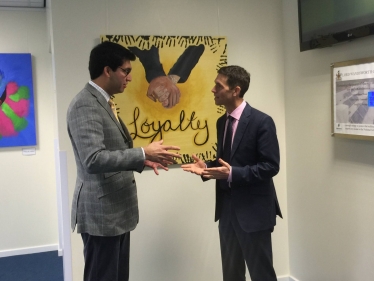 Ranil Jayawardena visits Lord Wandsworth College 