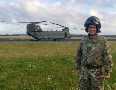 Ranil Jayawardena MP and Chinook