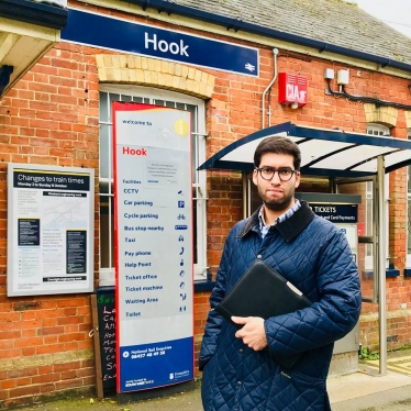 Ranil Jayawardena MP at Hook Station