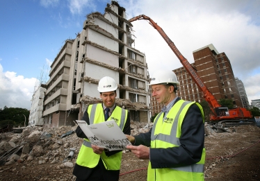 Ranil Jayawardena MP - driving forward the regeneration of Basing View, when he served as Deputy Leader of the Borough of Basingstoke and Deane, until 2015.