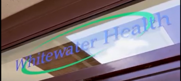 Whitewater Health sign