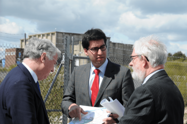 Ranil with Stephen Parker and Michael Fallon